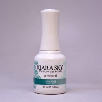 Kiara Sky Gel Polish Sour Apple G804 ombre