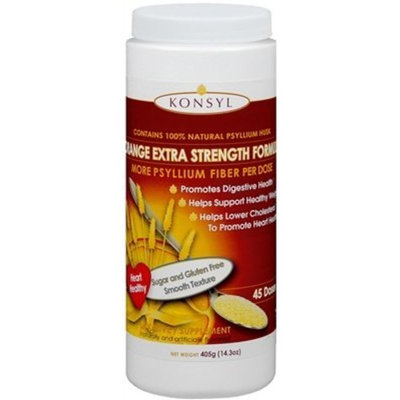 Orange Extra Strength Formula Psyllium Husk, Sweetened with Stevia, 405 grams