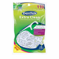 Dentek Extra Clean Floss Picks, 110 Ct