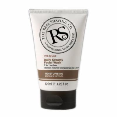 The Real Shaving Co., Pre-Shave Daily Creamy Facial Wash, 4.23 fl. oz.