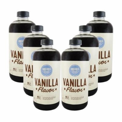 Hires Big H Vanilla Syrup, Great for Soda Flavoring 18 oz - 6 Pack