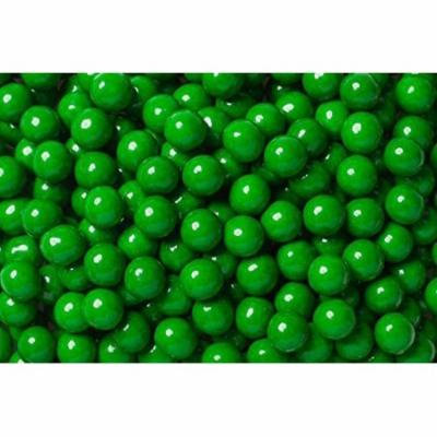 FirstChoiceCandy Sixlets Milk Chocolate Balls (Dark Green, 5 LB)