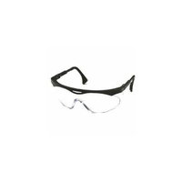 Skyper Eyewear, Clear Polycarbonate Hard Coat Lenses, Black Frame, Sold As 1 Each