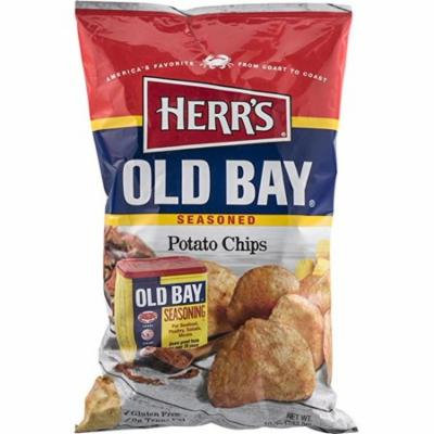 Herr's Old Bay Potato Chips - 9.5 Oz. (3 Bags)