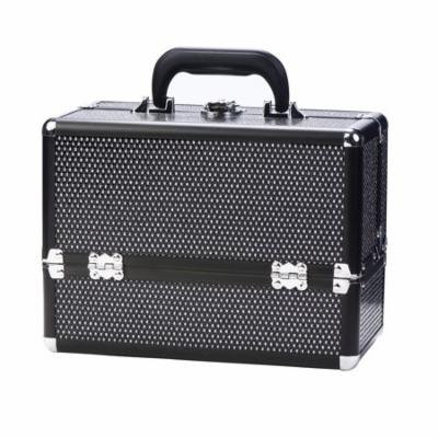 Danielle Crystal Cosmetic Case, Black