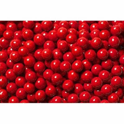FirstChoiceCandy Sixlets Milk Chocolate Balls (Red, 5 LB)