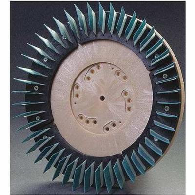 Polishing Abrasive Pad,13 in. dia.,Blue