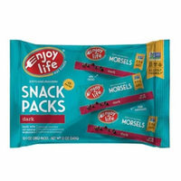 Enjoy Life Dark Chocolate Morsels Snack Pack -- 12 Packs pack of 3