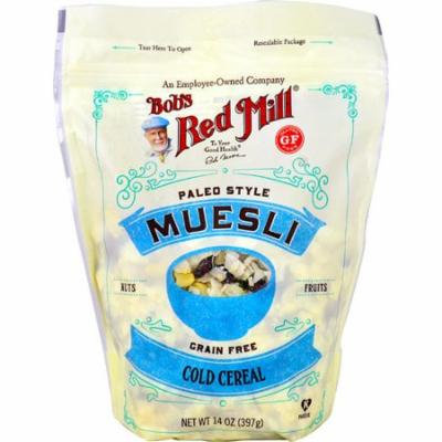 Bob's Red Mill Paleo Style Muesli Cold Cereal Grain Free Nuts Fruits -- 14 oz pack of 6