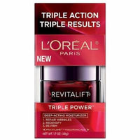 L'Oreal RevitaLift Triple Power Deep-Acting Moisturizer 1.70 oz (Pack of 4)