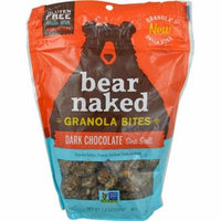Bear Naked Granola Bites Gluten Free Dark Chocolate Sea Salt -- 7.2 oz pack of 12
