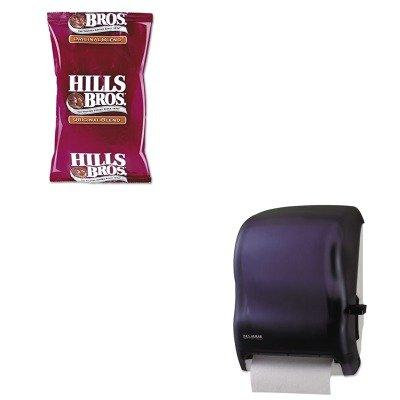 KITOFX01101SJMT1100TBK - Value Kit - Hills Bros. Original Coffee (OFX01101) and San Jamar Lever Roll Towel Dispenser w/o Transfer Mechanism (SJMT1100TBK)