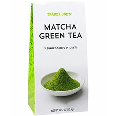 Trader Joe's Matcha Green Tea Powder 3 Pack (each with 7 Single Serve Packets)