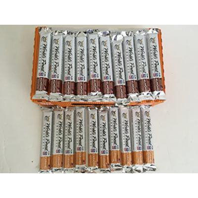 NEW and IMPROVED - 20 BARS - World's Finest Chocolate - Milk Chocolate with Almonds (10 bars) and with Caramel (10 bars)