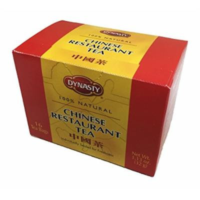 Dynasty 100% Natural Tea 16 Individual Tea Bags Per Pack (Chinese Restaurant, 4 Pack)