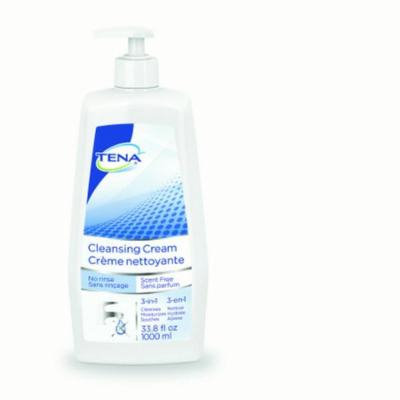 Shampoo and Body Wash TENA ''33.8 oz. Pump Bottle Unscented Case of 8''