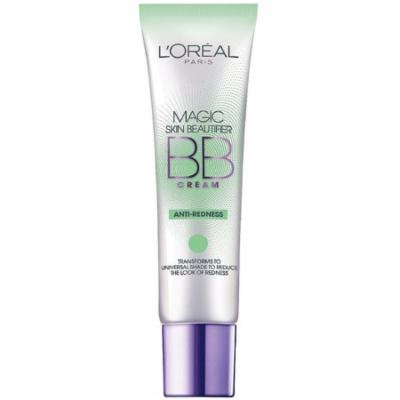 L'Oreal Paris Magic Skin Beautifier BB Cream, Anti-Redness 1 oz (Pack of 3)