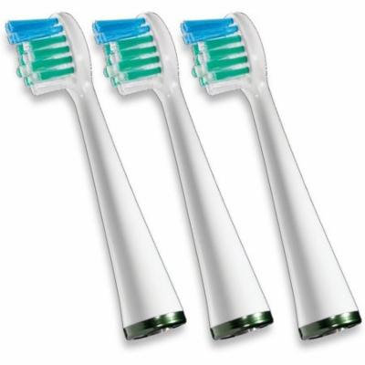 Waterpik Sensonic Replacement Toothbrush Heads Compact Size 3 ea (Pack of 6)