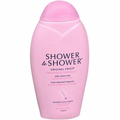SHOWER TO SHOWER Body Powder Original Fresh 8 oz Each