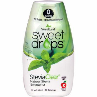 Wisdom Natural SweetLeaf® Sweet Drops™ Sweetener SteviaClear® -- 1.7 fl oz pack of 2