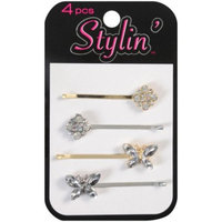 Stylin' Bobby Pins, 4 count