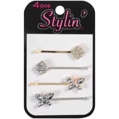 Stylin' Bobby Pins, 4 count