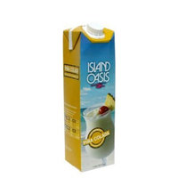 Island Oasis SB3X Premium Pina Colada Drink Mix Bottle, 1 L