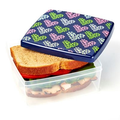 Fit & Fresh Hearts Lunch POD in Purple