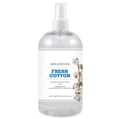 Smells Begone 16 oz. Home and Linen Spray in Fresh Cotton