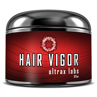 Ultrax Labs Hair Vigor Leave in Conditioner | Hair Loss Mask for Hair Growth Stimulating Caffeine Deep Conditioning Hair Masque Treatment