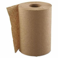 Generations Consumer Products Hardwound Roll Towels, 1-Ply, Brown, 8