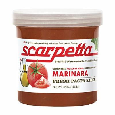 Scarpetta Marinara Pasta Sauce, 19.8 oz, Pack of 3, Vegan Tomato Sauce