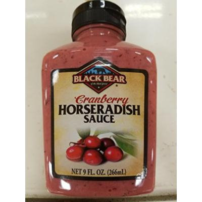 Black bear cranberry horseradish sauce 9 ounces
