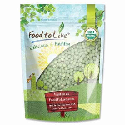 Food To Live ® Organic Green Peas (5 Pounds)