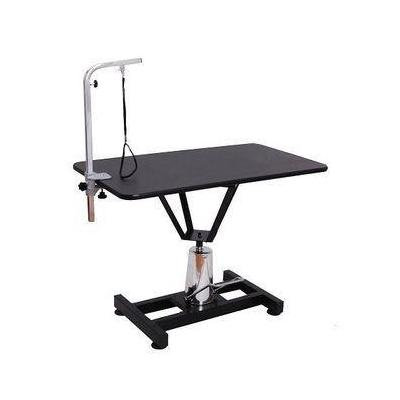 Mobile Adjustable Hydraulic Lift Steel Metal Pet Groomer's Table for Dogs Groom