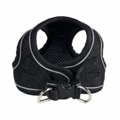 Hip Doggie HD-6EZMBK-L Large EZ Reflective Sports Mesh Harness - Black