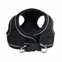 Hip Doggie HD-6EZMBK-XL Extra Large EZ Reflective Sports Mesh Harness - Black