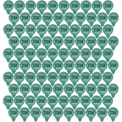 SToK Caffeinated Black Unsweetened Cold Brew Coffee Shots 100 Count - With 20 Exclusive By The Cup Sugar Packets