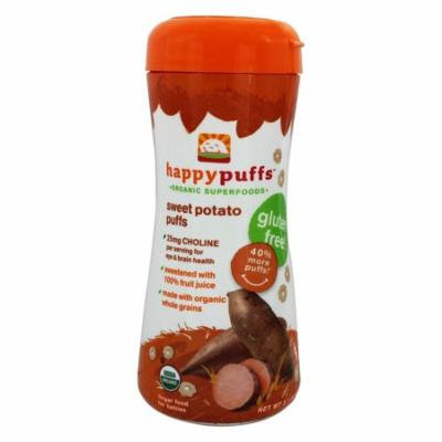 HappyFamily - Happy Puffs Organic SuperFoods Sweet Potato - 2.1 oz(pack of 12)