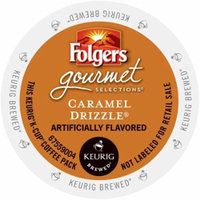 Folgers Gourmet Selections Caramel Drizzle Coffee, K-Cup Portion Pack for Keurig Brewers (96 Count)