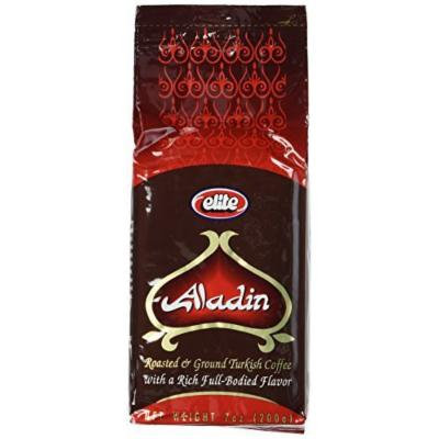 Elite Aladin Roasted And Ground Coffee 7 oz (Pack of 12)