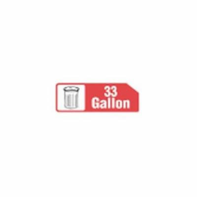 33X39 33 Gallon Extra Heavy Buff Liner -- 100 Count