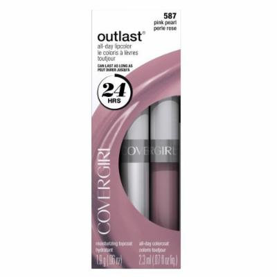 COVERGIRL Outlast All Day Two-Step Lipcolor Pink Pearl 587, 0.13 Oz by COVERGIRL
