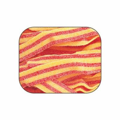 BAYSIDE CANDY SOUR POWER BELTS STRAWBERRY BANANA, 2LBS