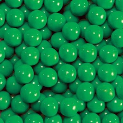 BAYSIDE CANDY SIXLETS GREEN, 2LBS