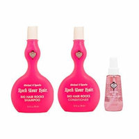 Rock Your Hair Big Hair Rocks Shampoo & Conditioner 10.5oz + Moringa Dry Oil Mist 4oz