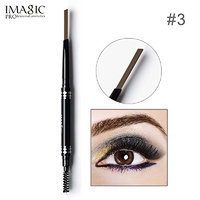 1PCS IMAGIC Brand Makeup Eyebrow Automatic Pro Waterproof Pencil Makeup 5 Style Paint Eyebrow Pencil Cosmetics Brow Eye Liner Tools (CARAMEL)