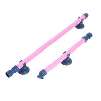 Aquarium Fish Tank Air Stone Diffuses Bubble Wall Tube Pink 14
