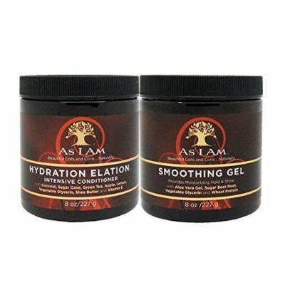 As I Am Hydration Elation Intensive Conditioner & Smoothing Gel 8oz