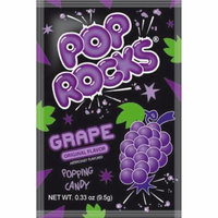BAYSIDE CANDY POP ROCKS GRAPE, PACK OF 12 POP ROCKS